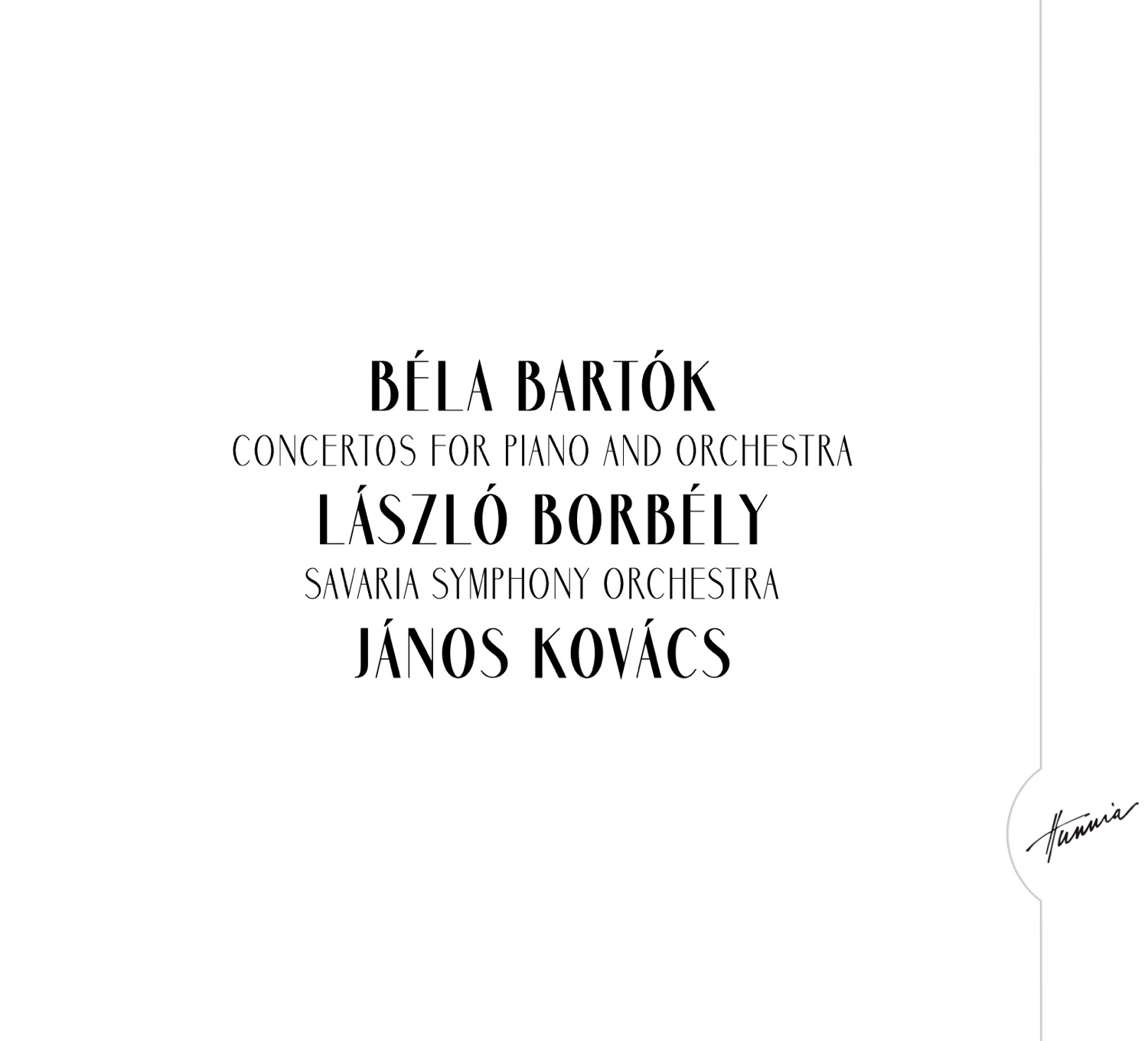 HRCD2512 László Borbély - Bartók Piano Concertos