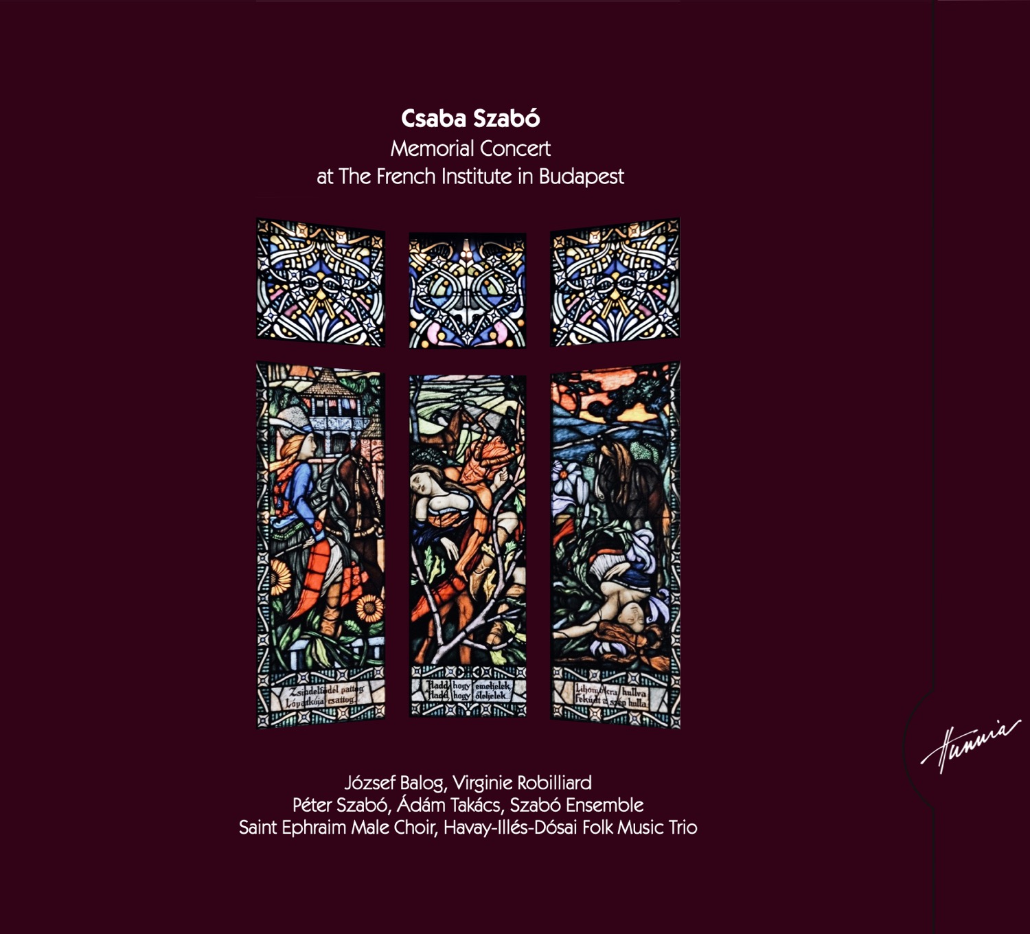 HRCD2421 Csaba Szabó &ndash; Memorial Concert at The French Institute in Budapest