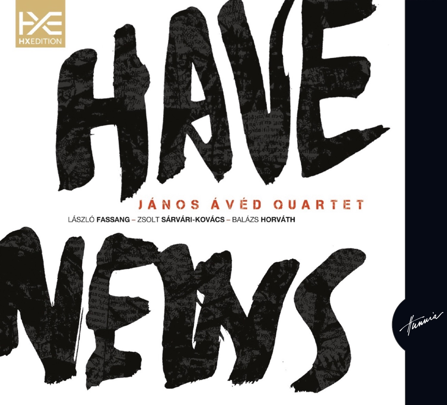 HRCD1603 János Ávéd Quartet &ndash; Have News