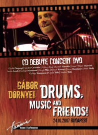 HRDVD709 Dörnyei Gábor – Drums, Music and Friends!